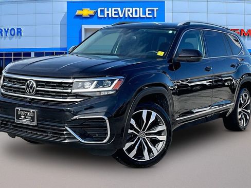 Used 2021 Volkswagen Atlas SEL Premium image 3