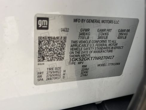 Used 2022 GMC Yukon XL SLT w/ SLT Luxury Package AWD/4WD image 28