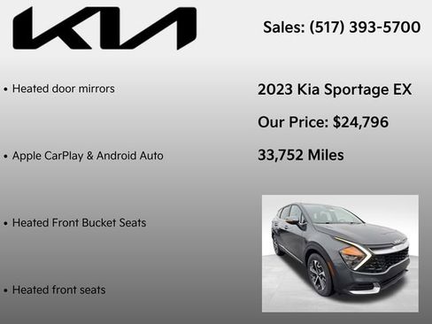 Used 2023 Kia Sportage EX image 10