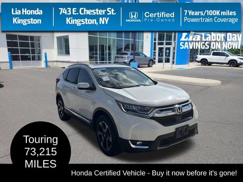Certified 2018 Honda CR-V Touring image 1