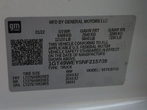 Used 2022 GMC Sierra 3500 Denali AWD/4WD image 56
