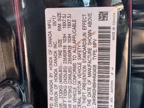 Used 2017 Honda CR-V EX-L image 27