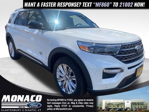 Certified 2021 Ford Explorer King Ranch w/ Premium Technology Package AWD/4WD image 1