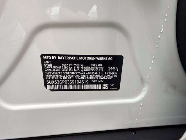 Certified 2025 BMW X3 xDrive30i w/ Convenience Package AWD/4WD image 42