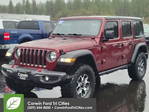 Used 2021 Jeep Wrangler Unlimited Rubicon AWD/4WD image 5