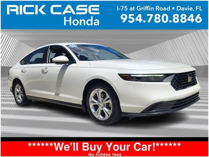 Certified 2023 Honda Accord LX