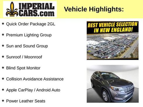 Used 2022 Jeep Compass Latitude w/ Sun and Sound Group AWD/4WD image 3
