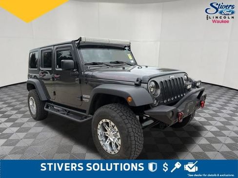 Used 2017 Jeep Wrangler Unlimited Sport w/ Trailer Tow Group AWD/4WD image 3
