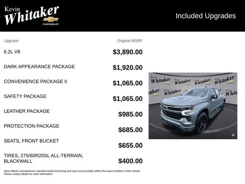 Certified 2026 Chevrolet Silverado 1500 RST w/ Dark Appearance Package AWD/4WD image 36