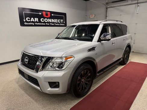 Used 2017 Nissan Armada Platinum w/ Captain Seat Package image 3