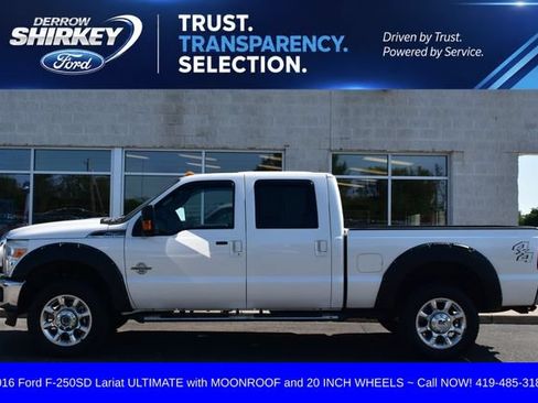 Used 2016 Ford F250 Lariat w/ Lariat Ultimate Package AWD/4WD image 2