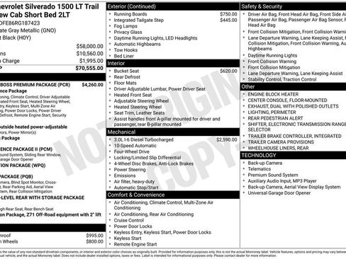 Used 2024 Chevrolet Silverado 1500 LT Trail Boss w/ LT Trail Boss Premium Package image 27