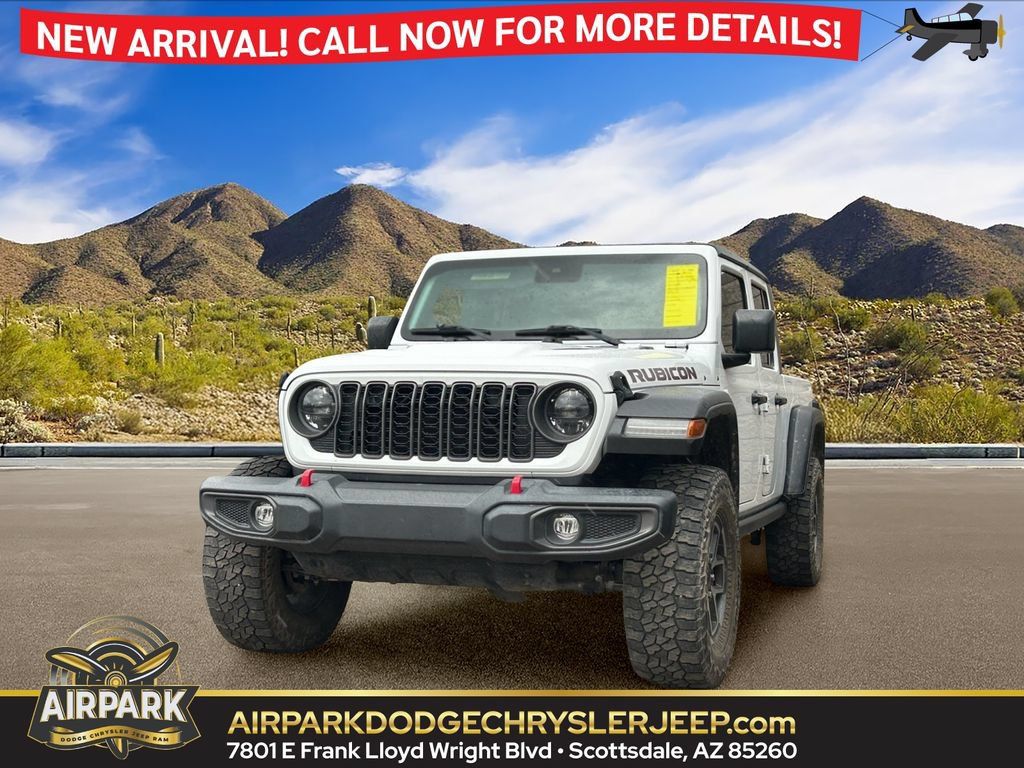 Certified 2024 Jeep Gladiator Rubicon w/ Safety Group AWD/4WD image 1