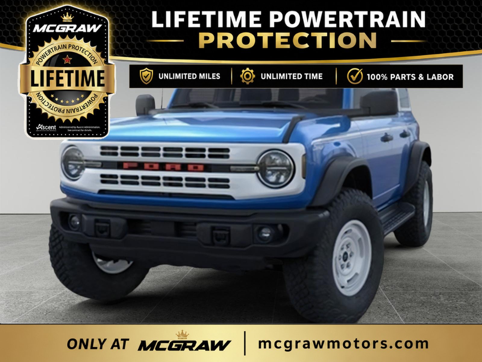 New 2026 Ford Bronco Heritage Edition AWD/4WD image 2