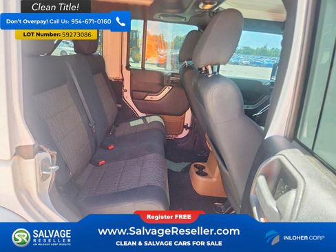 Used 2012 Jeep Wrangler Unlimited Sahara w/ Mopar Chrome Edition Group AWD/4WD image 13