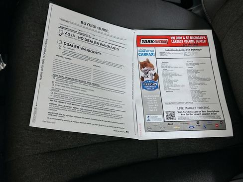 Used 2024 Honda Accord EX image 13