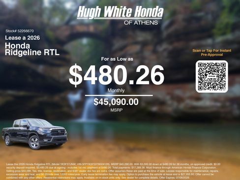 New 2026 Honda Ridgeline RTL image 3