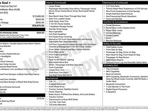 Used 2016 Kia Soul + w/ Designer's Package FWD image 3