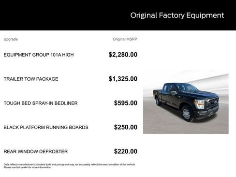 Certified 2022 Ford F150 XL w/ Equipment Group 101A High AWD/4WD image 10
