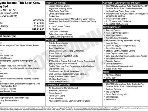 Used 2024 Toyota Tacoma TRD Sport image 4