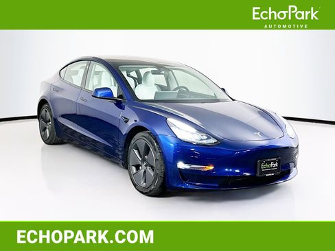 Used 2021 Tesla Model 3 Long Range AWD/4WD image 1