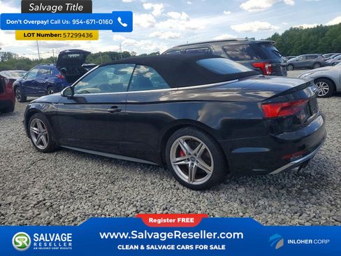 Used 2018 Audi S5 Premium Plus w/ Navigation Package AWD/4WD image 3