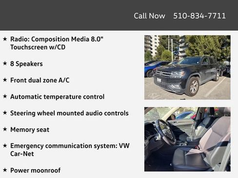 Used 2018 Volkswagen Atlas SEL image 4