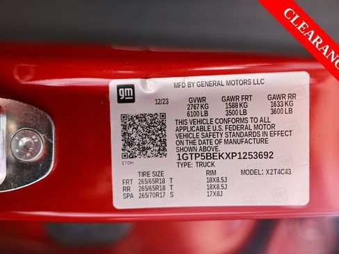 Used 2023 GMC Canyon Elevation RWD image 37