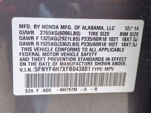 Used 2015 Honda Pilot EX-L image 31