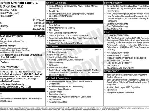 Used 2025 Chevrolet Silverado 1500 LTZ AWD/4WD image 6