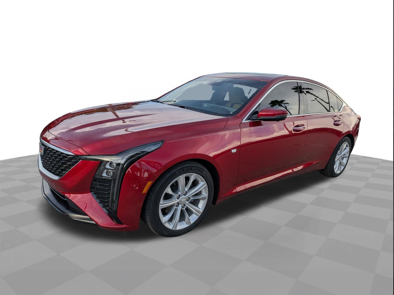 Certified 2025 Cadillac CT5 Premium Luxury w/ Sun And Sound Package RWD image 8