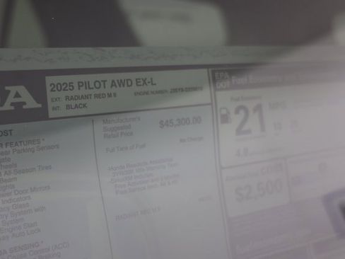 New 2025 Honda Pilot EX-L image 20