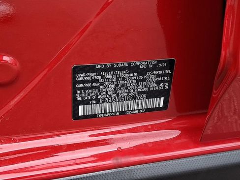 New 2026 Subaru Crosstrek 2.5i Limited w/ Crosstrek Mirror Package AWD/4WD image 19