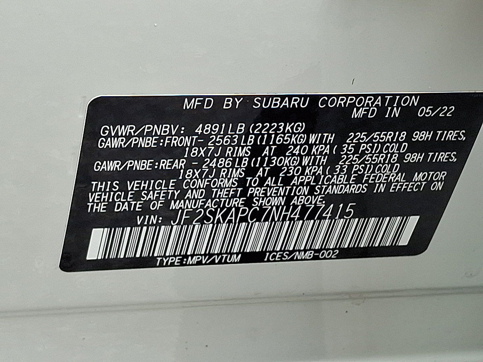 Used 2022 Subaru Forester Limited AWD/4WD image 28