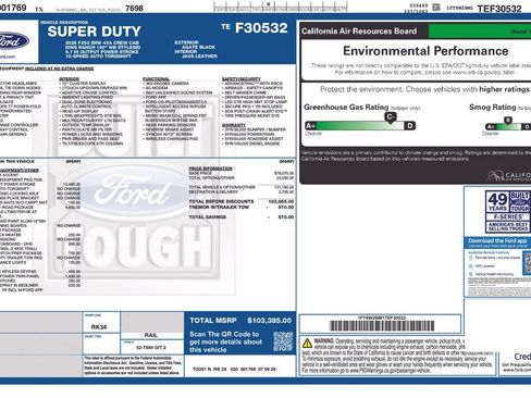 New 2026 Ford F250 King Ranch w/ Tremor Off-Road Package AWD/4WD image 4
