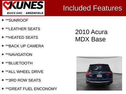 Used 2010 Acura MDX w/ Technology & Entertainment