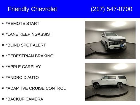 Certified 2026 Chevrolet Suburban High Country AWD/4WD image 2