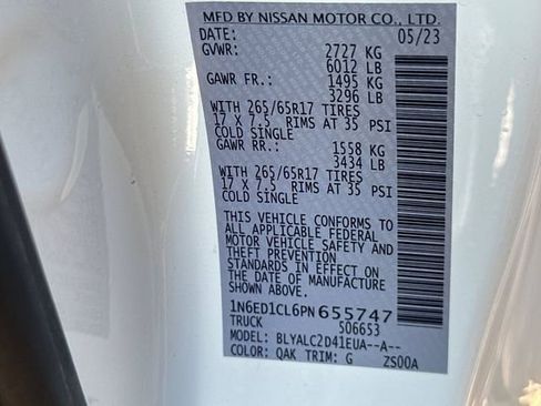 Used 2023 Nissan Frontier SV w/ SV Convenience Package image 44