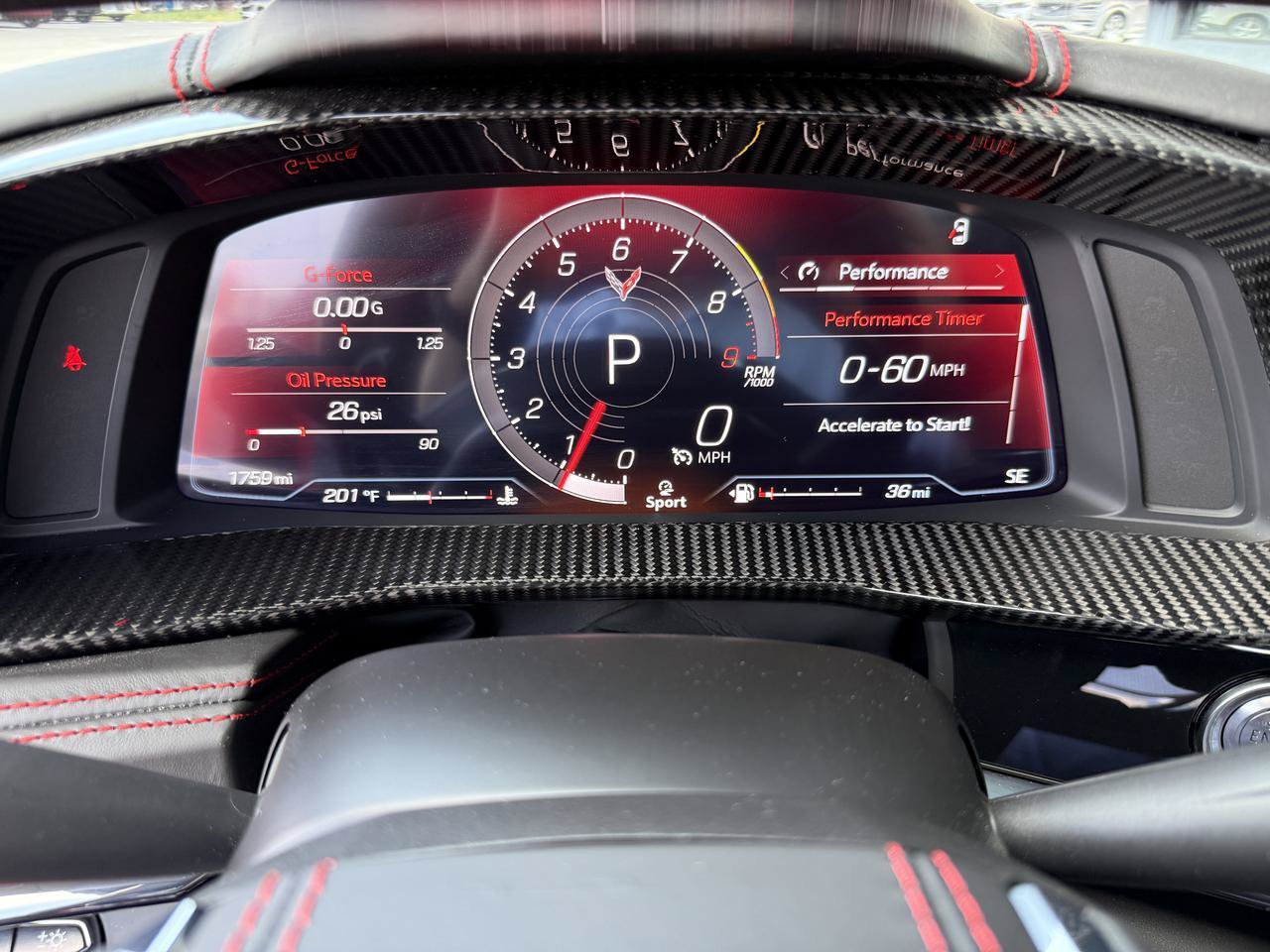 Used 2024 Chevrolet Corvette Z06 Coupe w/ 3LZ w/ Stealth Interior Trim Package RWD image 24