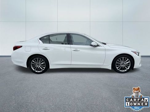 Used 2022 INFINITI Q50 Luxe w/ Cargo Package AWD/4WD image 2