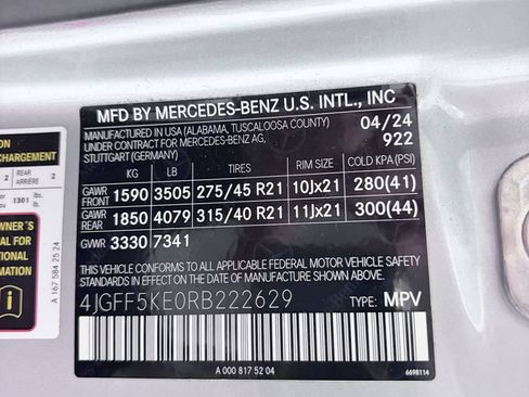 Certified 2024 Mercedes-Benz GLS 450 4MATIC image 26