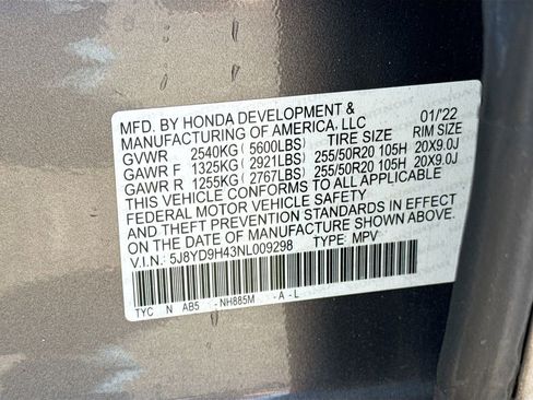 Used 2022 Acura MDX FWD w/ Technology Package image 47