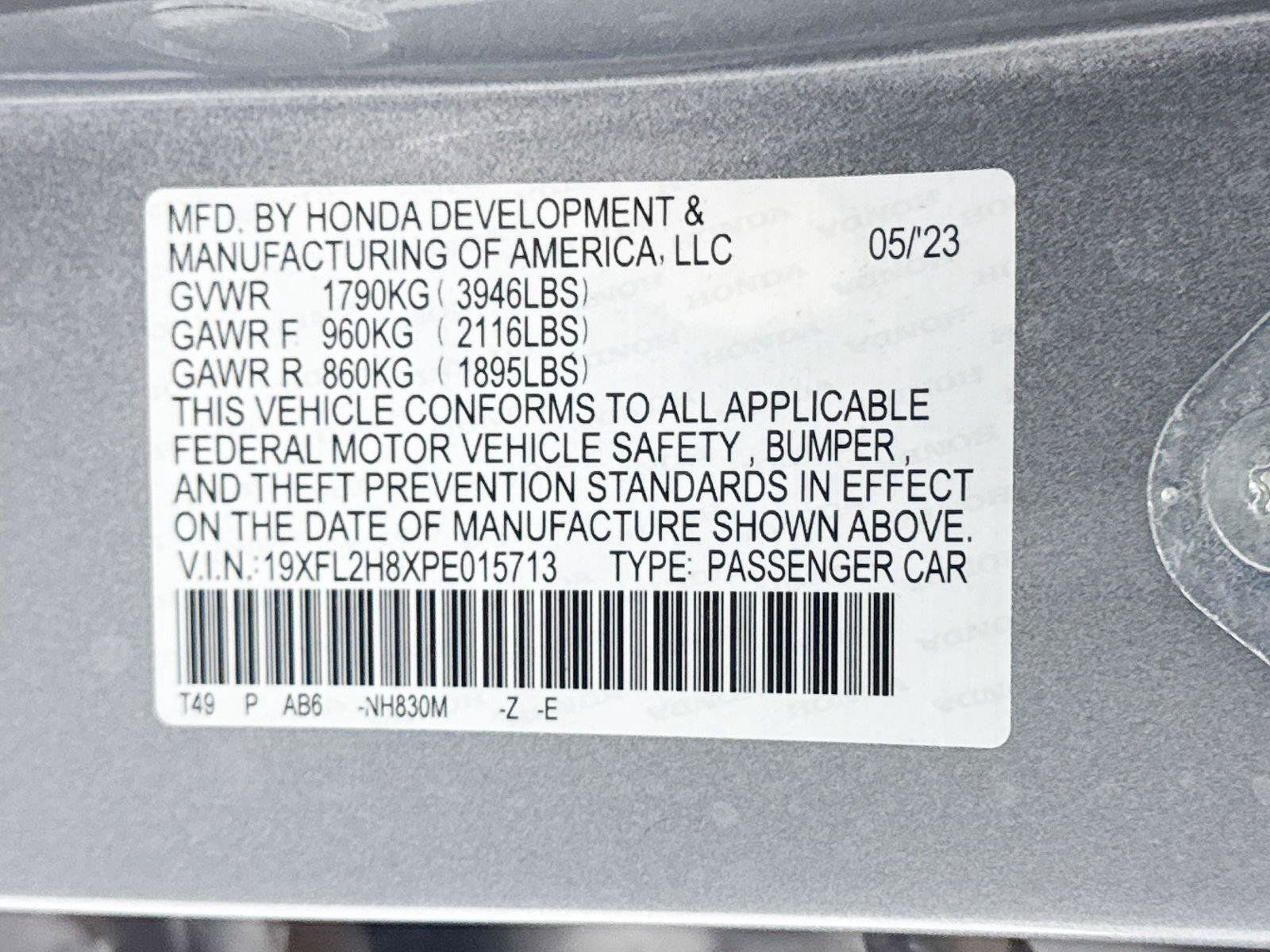 Used 2023 Honda Civic Sport image 34
