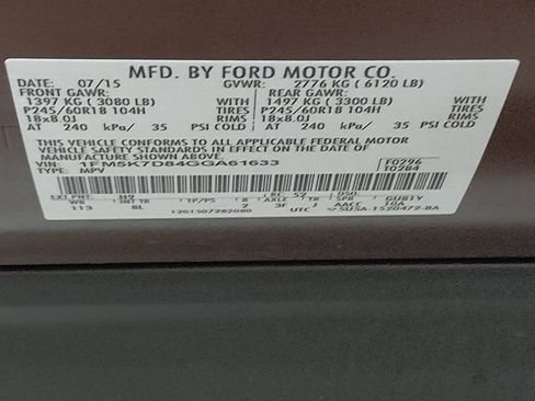 Used 2016 Ford Explorer XLT FWD image 33