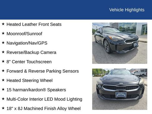 Used 2018 Kia Stinger Premium AWD/4WD image 11