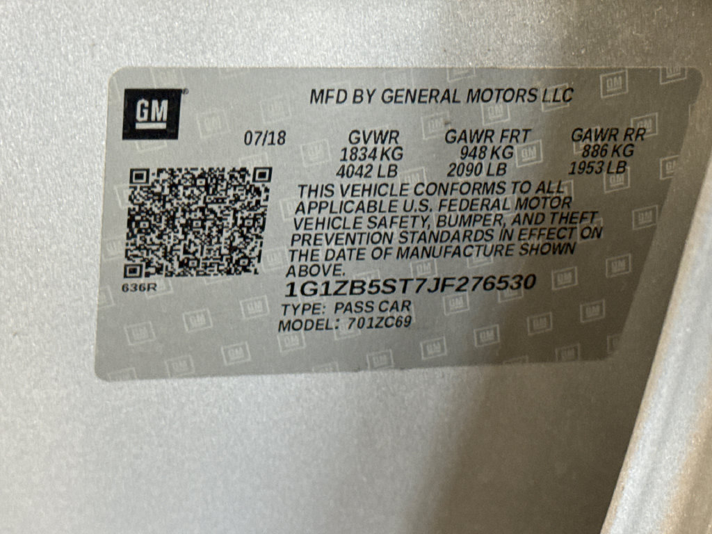 Used 2018 Chevrolet Malibu LS FWD image 23