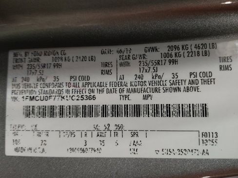 Used 2019 Ford Escape S image 33