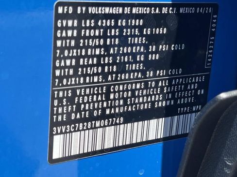 New 2026 Volkswagen Taos SE FWD image 29