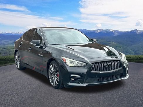 Used 2017 INFINITI Q50 Red Sport 400 AWD/4WD image 8