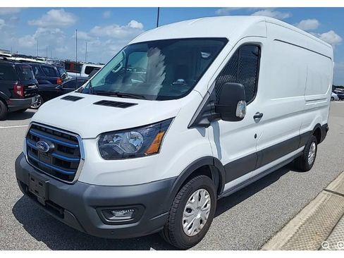 Used 2023 Ford E-Transit Medium Roof w/ Load Area Protection Package RWD image 1